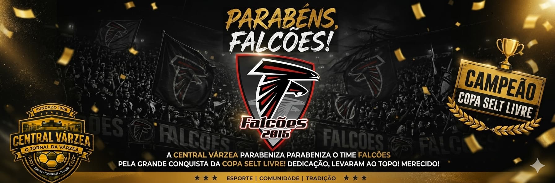 Falcões conquista a Copa SELT Livre e escreve mais um capítulo de sua história O Clube Falcões é o grande campeão da Copa SELT Livre.