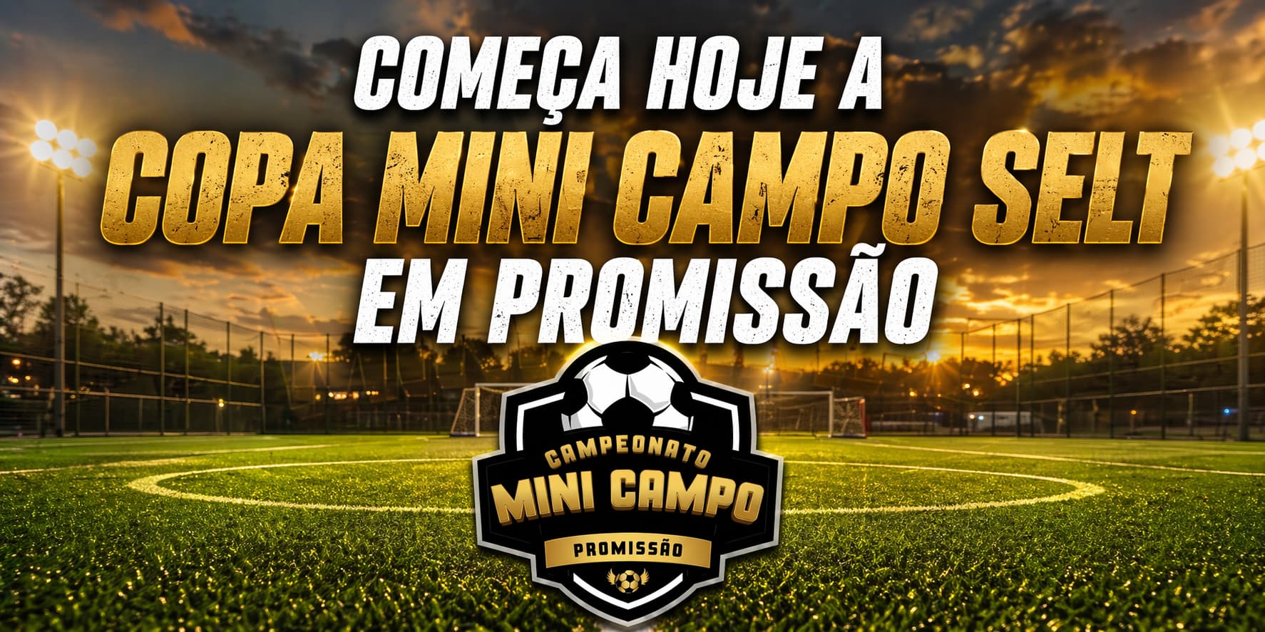 Primeira rodada do Mini Campo SELT começa hoje